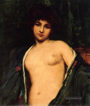  or Galerie - Porträt von Evelyn Nesbitt impressionistischen James Carroll Beckwith